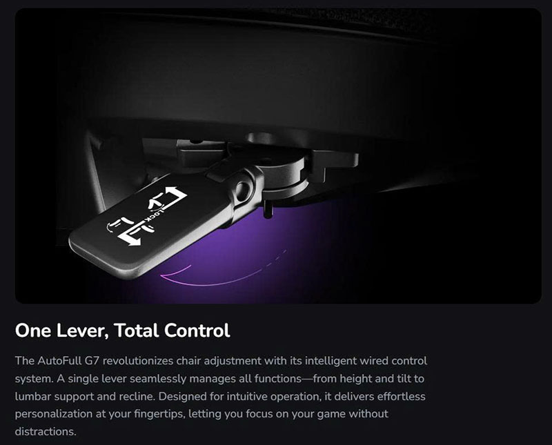Ghế Công Thái Học Gaming AutoFull G7